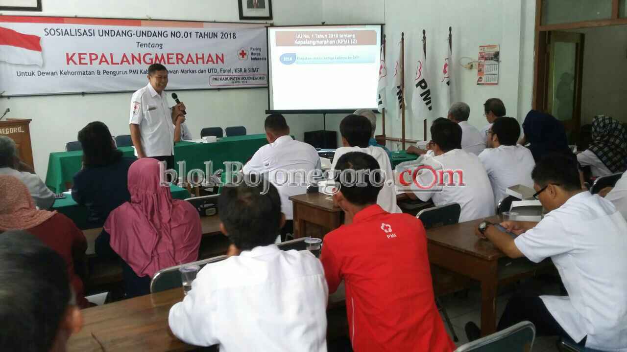 PMI Sosialisasi Undang-Undang tentang Kepalangmerahan