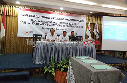 PMI Bojonegoro Rakor Penutupan Program CFR