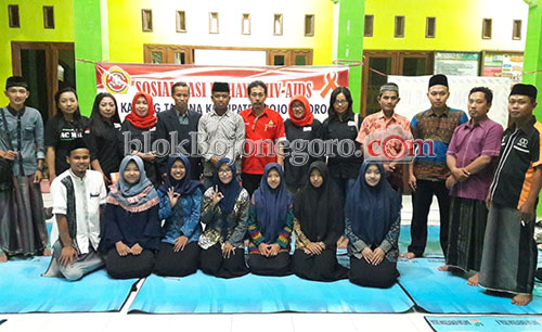 Gandeng Pita Merah, Kartar Bojonegoro Roadshow Sosialisasi HIV-AIDS