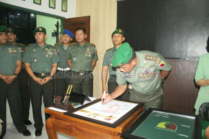 Pangdam V Brawijaya Resmikan Aplikasi Sigap Kodim Bojonegoro