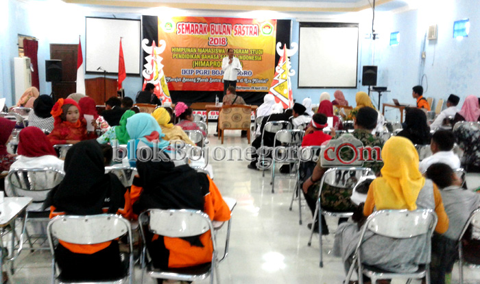 Himaprodi PBSI Adakan Semarak Bulan Sastra 2018