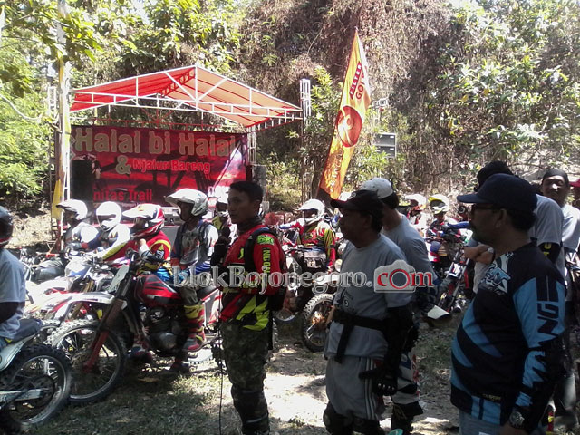 Dandim Berangkatkan Rider Trail Pertama