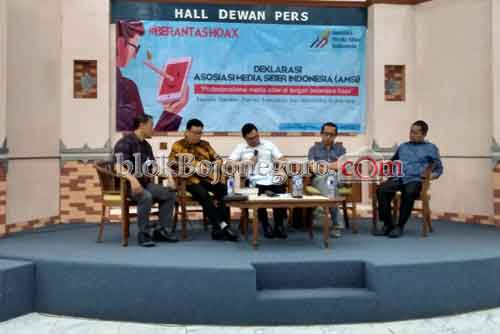 Deklarasi, AMSI Ingin Tangkal Hoax