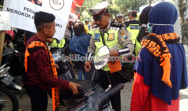 Razia Suporter Menuju Stadion Letjen H. Soedirman