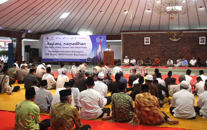 Bupati Sampaikan Kinerja Pemkab dan Hubungan di Migas